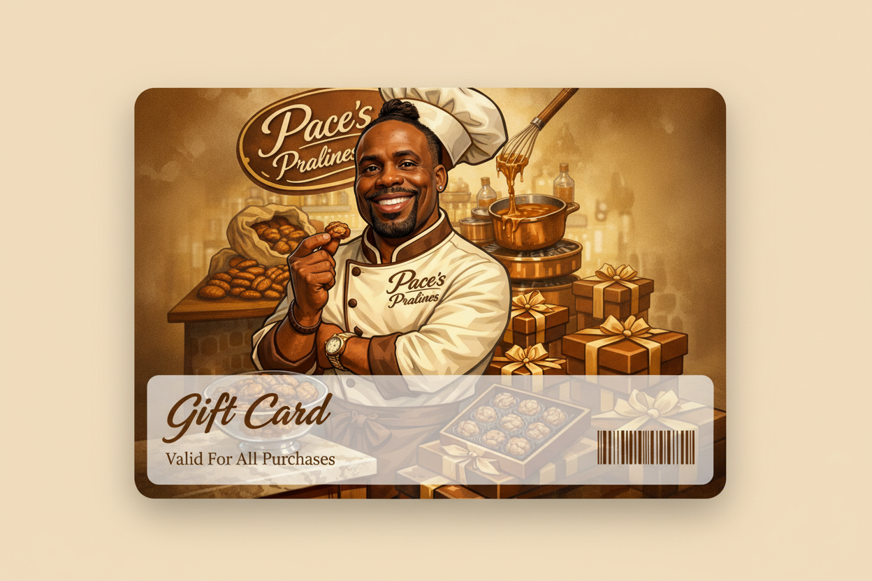 Paces's Pralines Gift Card